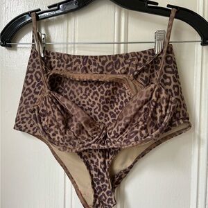 American Apparel Animal Print Bikini